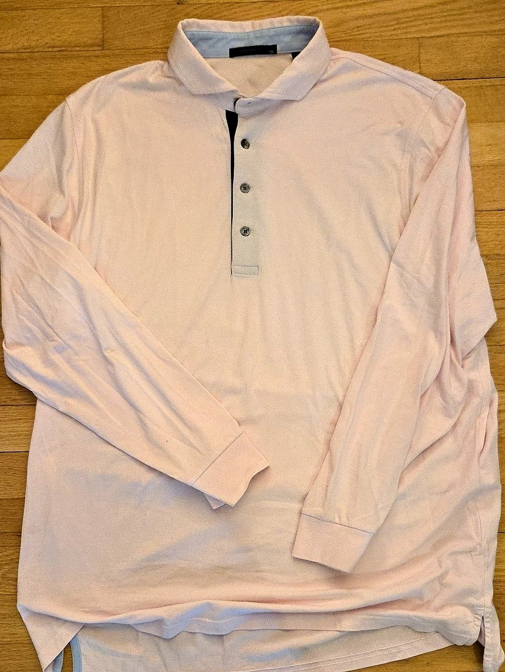 Greyson Men's Luxury Performance Golf Polo Shirt Light Pink XL